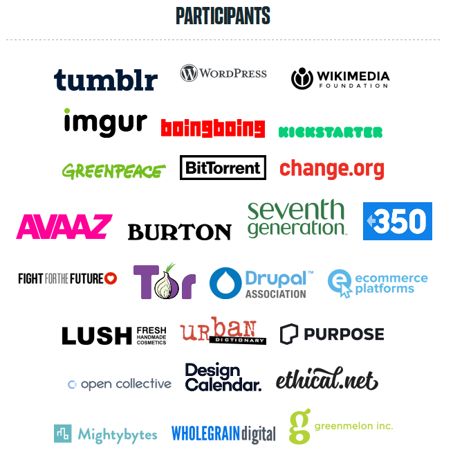 list of participants from website